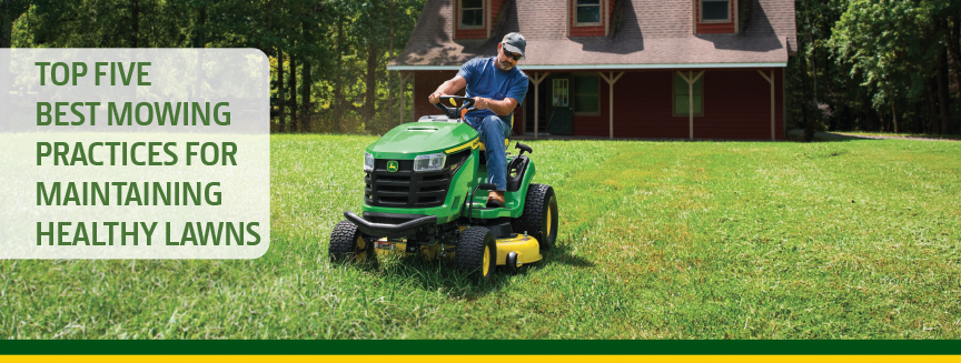 Best mowing practices